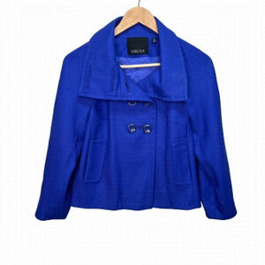 Carlisle Purple Double Breasted Blazer Size 0